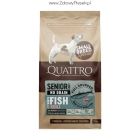 Karma Quattro Senior&Overweight White Fish&Krill Small Breeds 7 + 1,5 kg Promocja! GRAIN FREE (biała ryba i kryl)