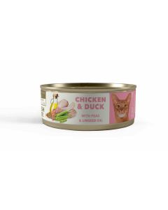 Karma mokra dla kota AMITY Chicken & Duck Adult 80 g (kurczak + kaczka)