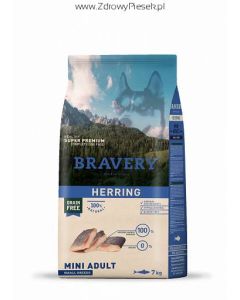 Karma Bravery Herring Adult Small Breeds 2 kg GRAIN FREE (śledź) - uszkodzone opakowanie