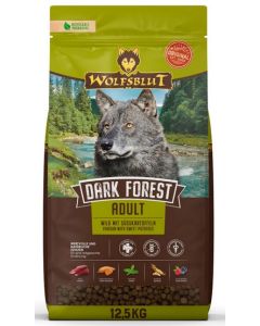Wolfsblut Dark Forest Adult 12,5 kg (dziczyzna i bataty)