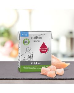 Karma PLATINUM Menu Puppy Chicken 12 x 185 g (84% mięsa kurczaka)