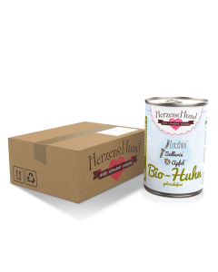 KARMA HERZENS HUND HUHN 12 x 400 G GRAIN FREE (53% EKOLOGICZNEGO KURCZAKA) - data ważności 8/11/2025r.