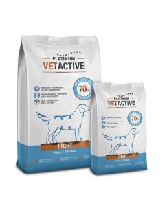 Karma PLATINUM VETACTIVE Chicken Light ok. 50 g x 70 szt.  (kurczak) - data ważności 9/2025r.
