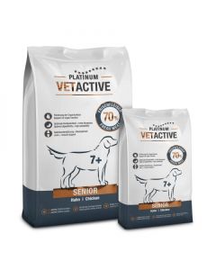 Karma PLATINUM VETACTIVE Chicken Senior ok. 50 G x 70 szt. (kurczak) - data ważności 8/2025r.