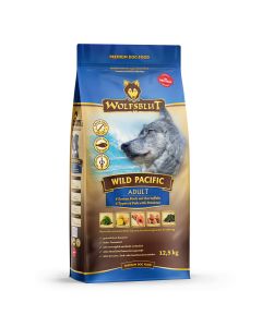 Wolfsblut Wild Pacific Adult 12,5 kg (ryby) - uszkodzone opakowanie
